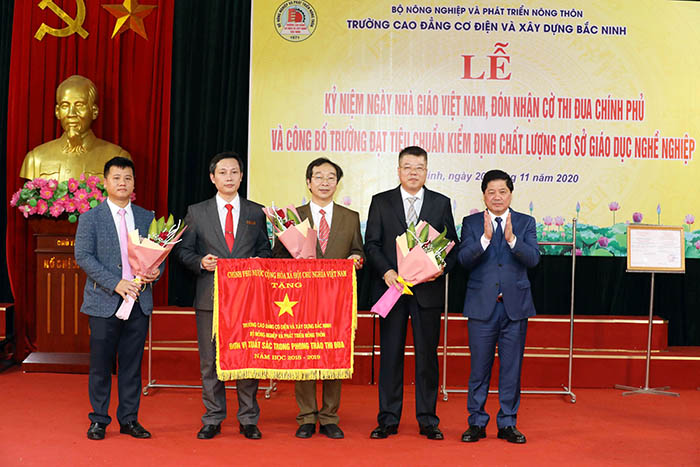 Trường Cao đẳng Cơ điện và Xây dựng Bắc Ninh công bố trường đạt tiêu chuẩn  kiểm định chất lượng