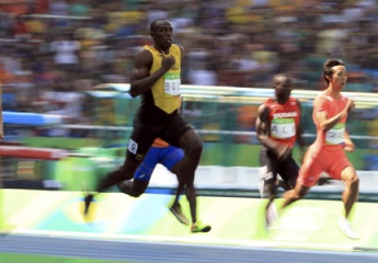 Tia chớp Usain Bolt tiếp tục chiến thắng nội dung 100m nam tại Olympic rio 2016